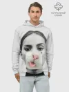 Худи мужской база хлопок / kitty face