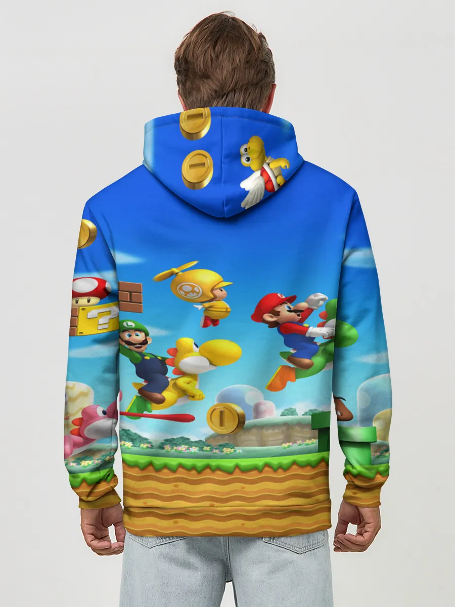 Худи мужской база хлопок / Марио