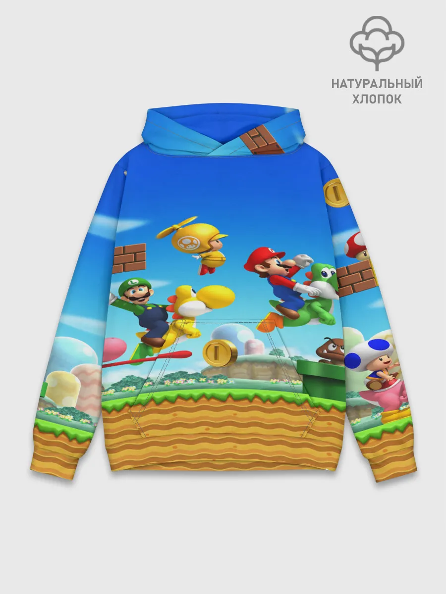 Худи мужской база хлопок / Марио