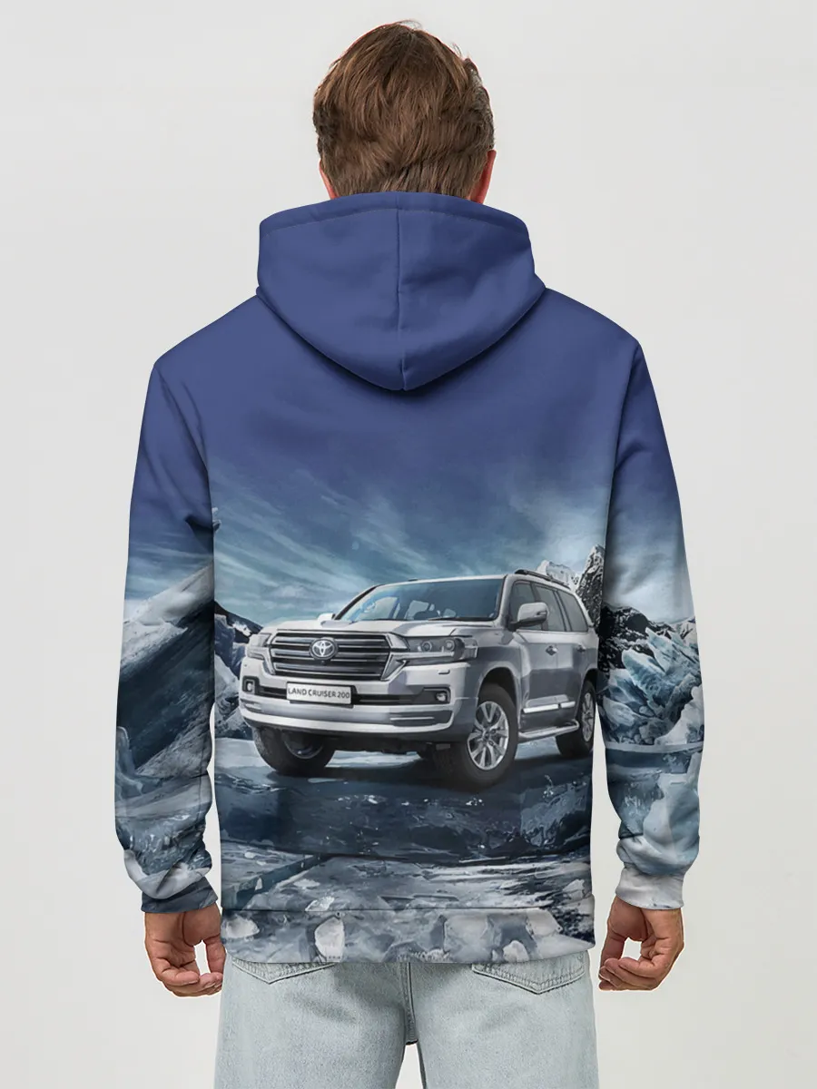 Худи мужской база хлопок / Land Cruiser 200
