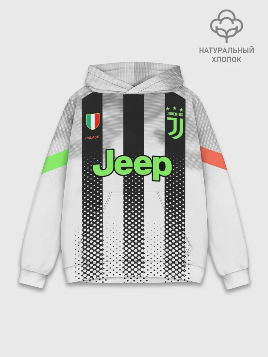 Худи мужской база хлопок / Ronaldo 19-20 Palace edition