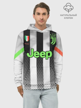 Худи мужской база хлопок / Ronaldo 19-20 Palace edition