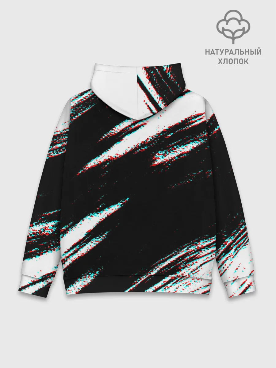 Худи мужской база хлопок / Samurai | Glitch.