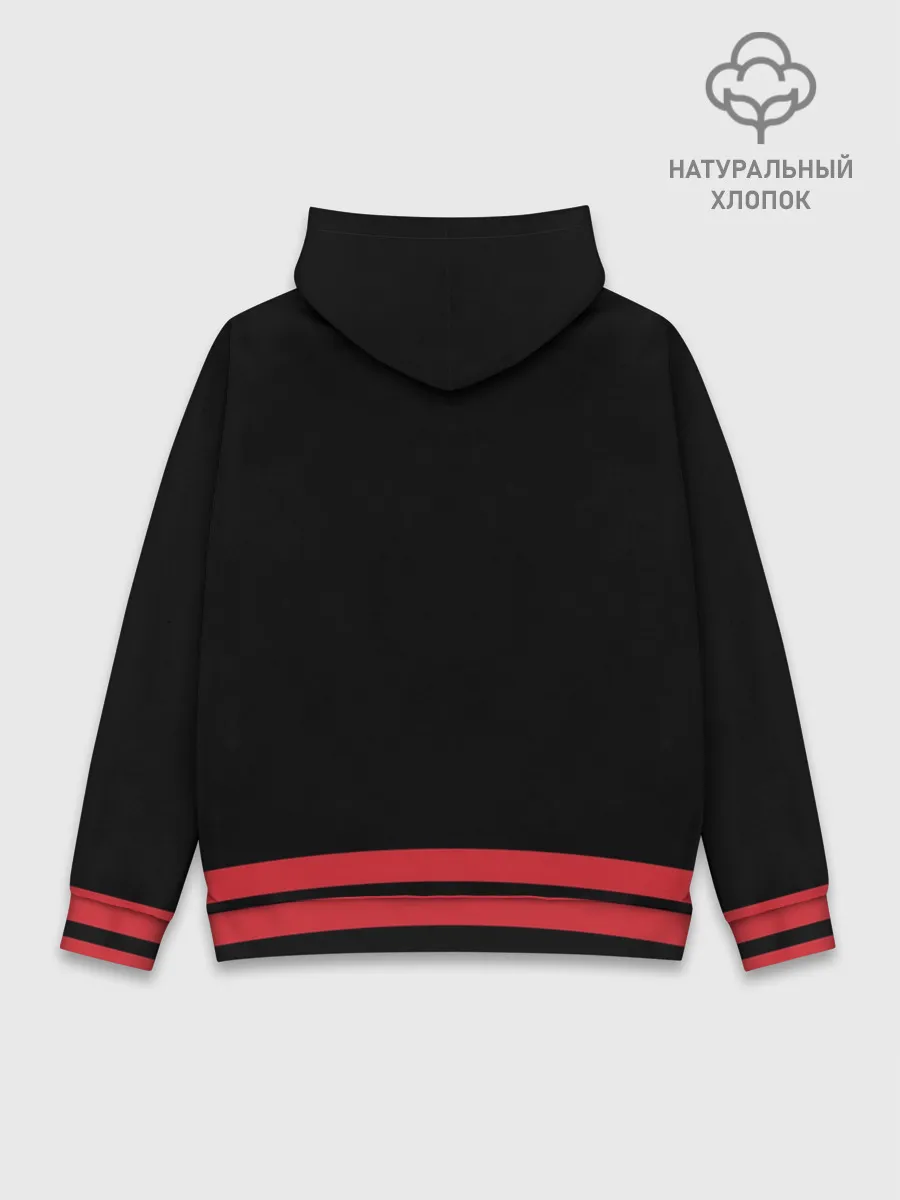 Худи мужской база хлопок / Торонто Рапторс NBA