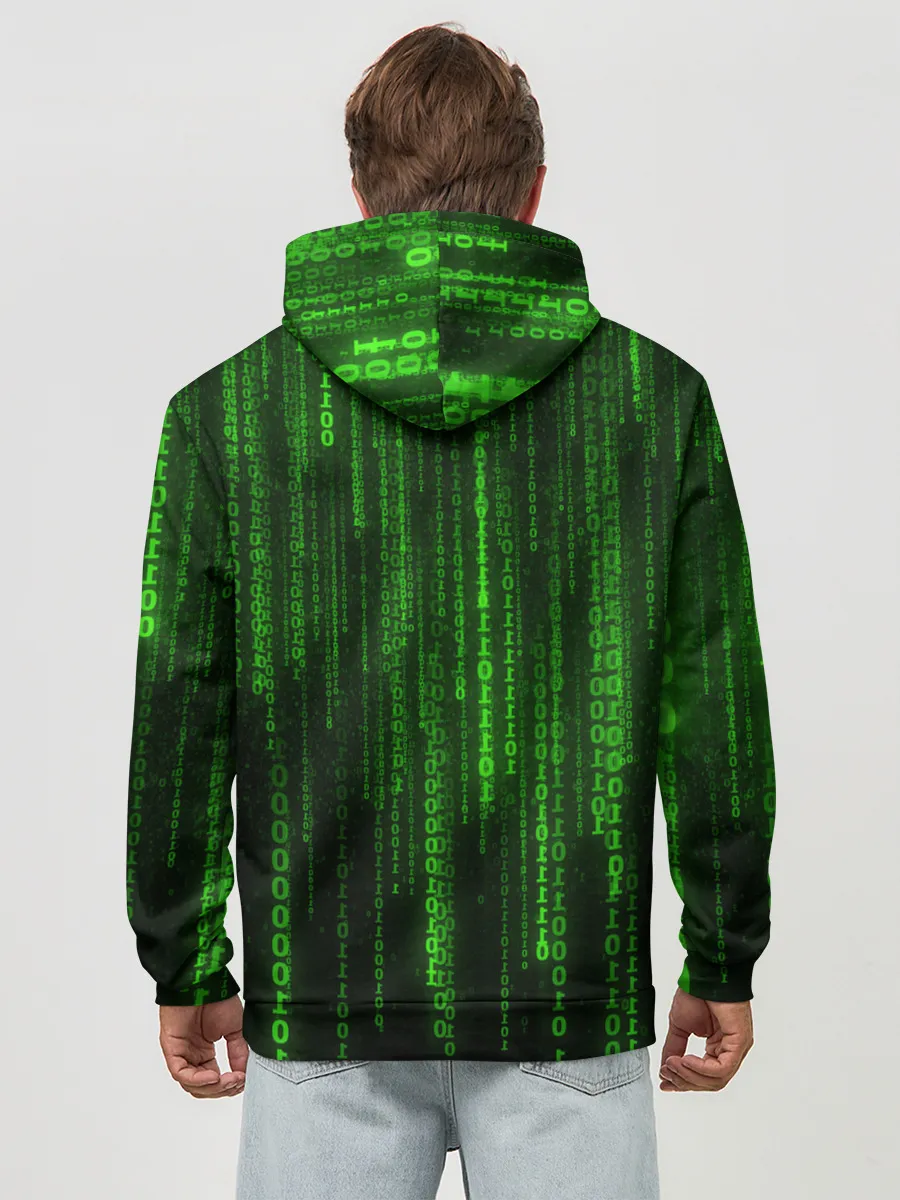 Худи мужской база хлопок / Компьютерный язык