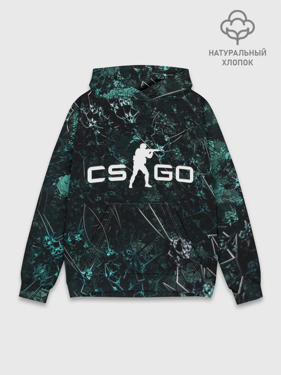 Худи мужской база хлопок / CS GO
