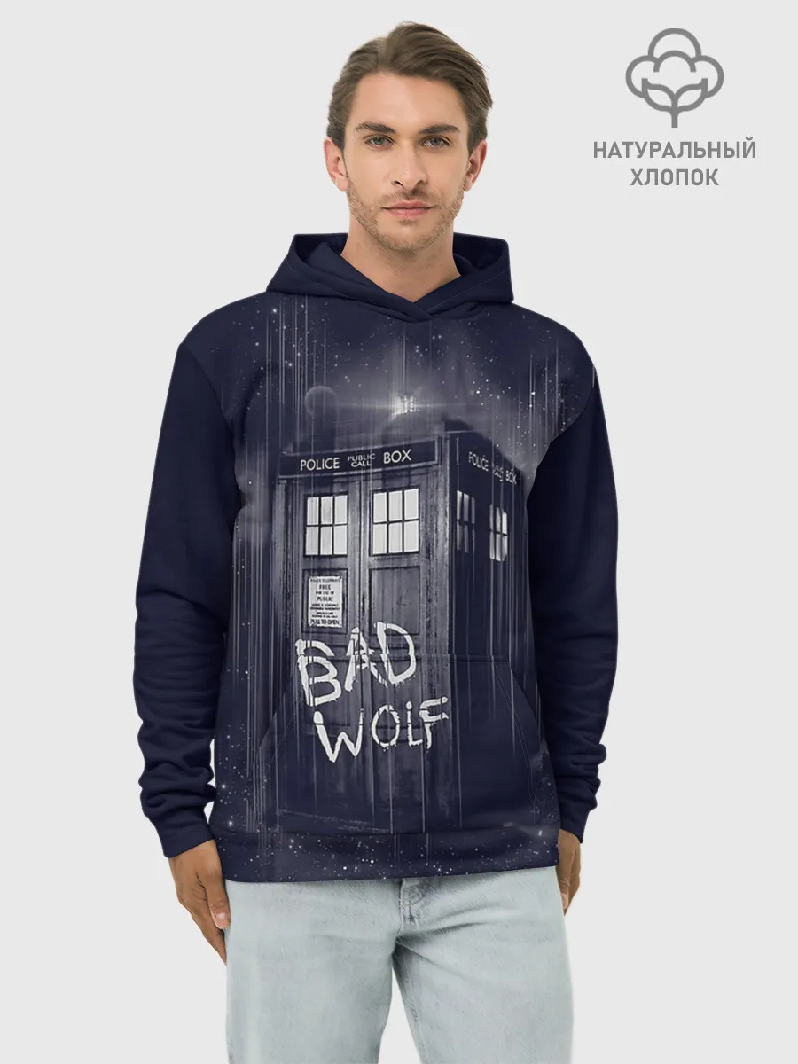 Худи мужской база хлопок / Doctor Who