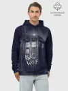 Худи мужской база хлопок / Doctor Who