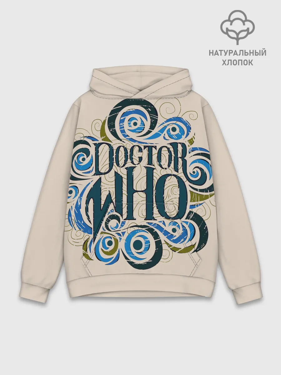Худи мужской база хлопок / Doctor Who