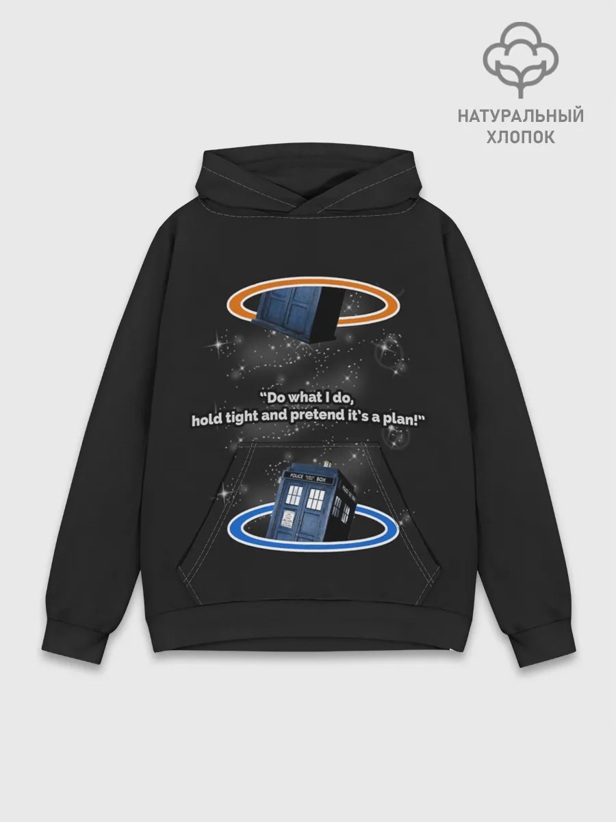 Худи мужской база хлопок / Doctor Who