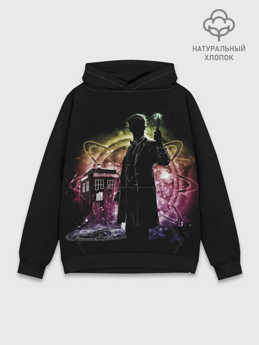 Худи мужской база хлопок / Doctor Who