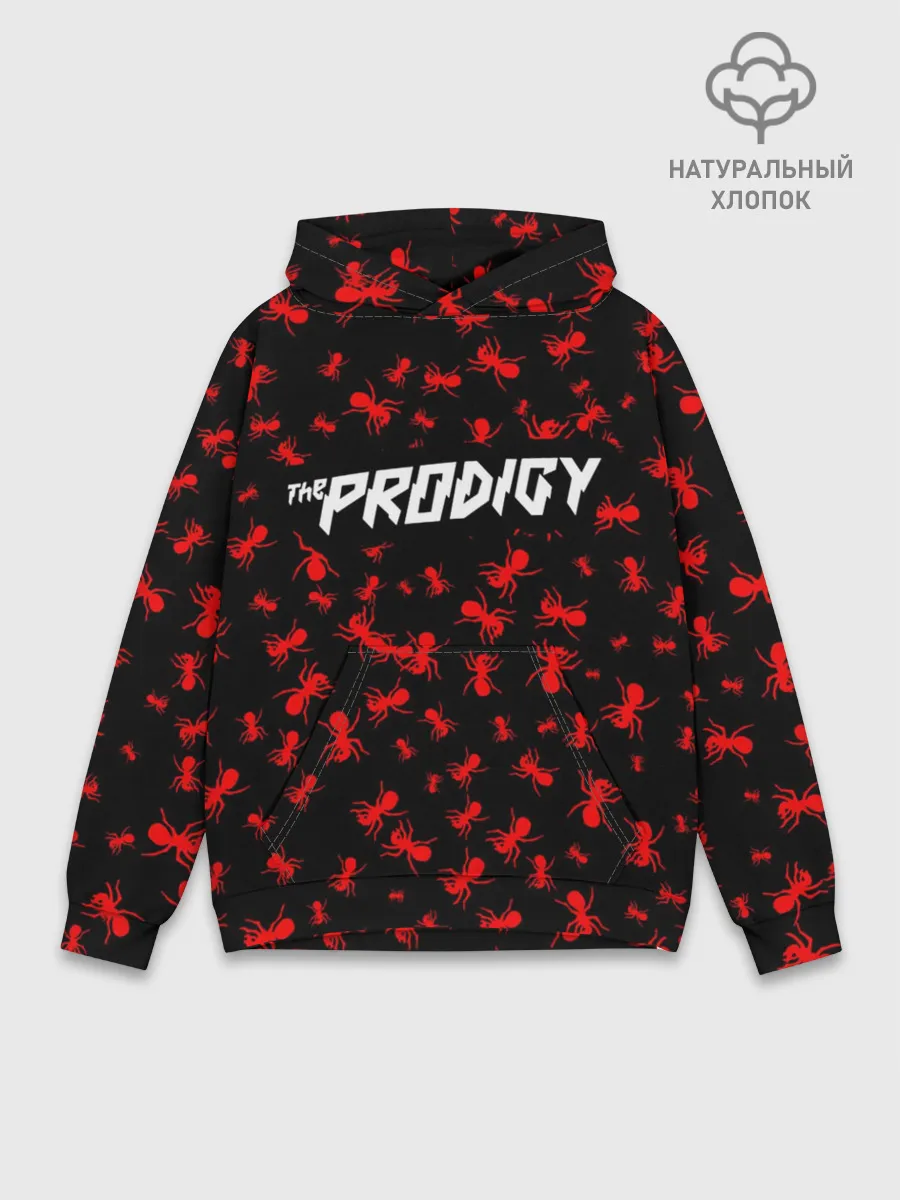 Худи мужской база хлопок / The Prodigy + Спина