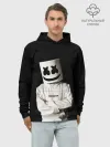 Худи мужской база хлопок / Marshmello