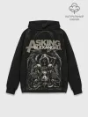 Худи мужской база хлопок / Asking Alexandria
