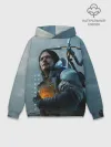 Худи мужской база хлопок / Death Stranding