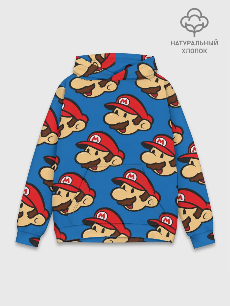 Худи мужской база хлопок / MARIO EXCLUSIVE