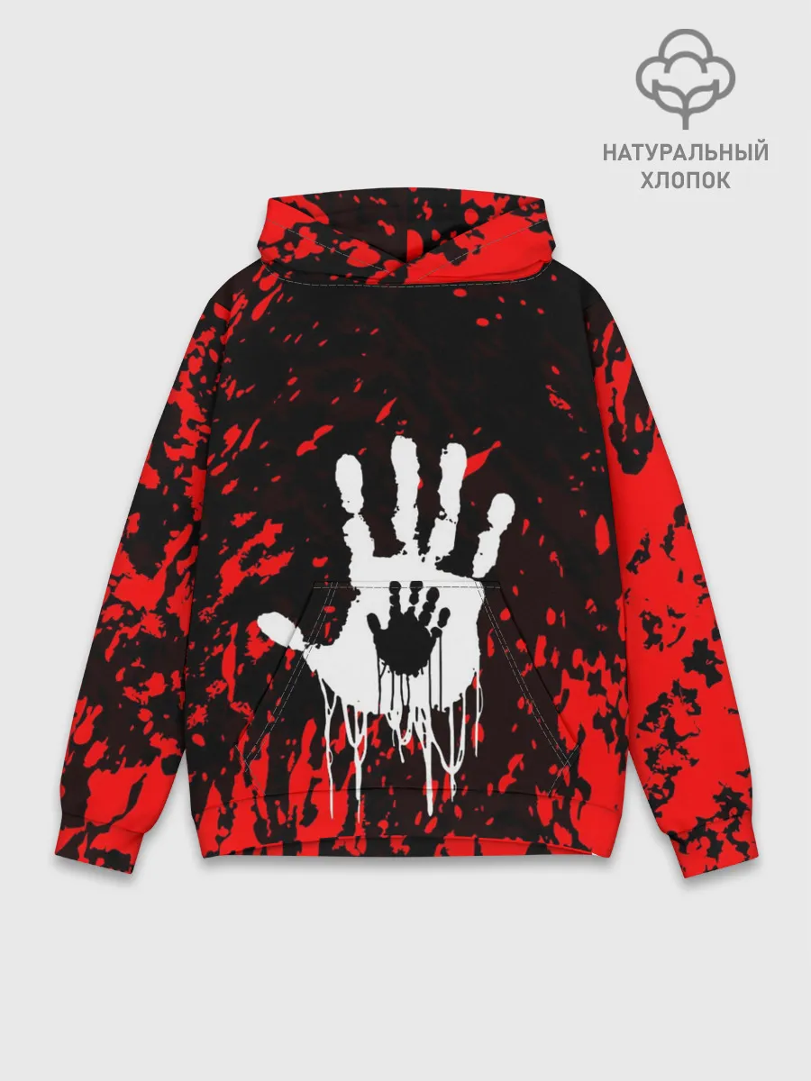 Худи мужской база хлопок / DEATH STRANDING