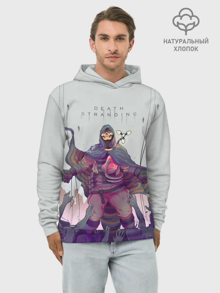 Худи мужской база хлопок / Death Stranding