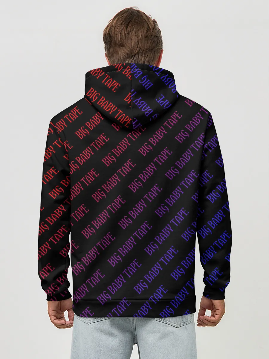 Худи мужской база хлопок / BIG BABY TAPE