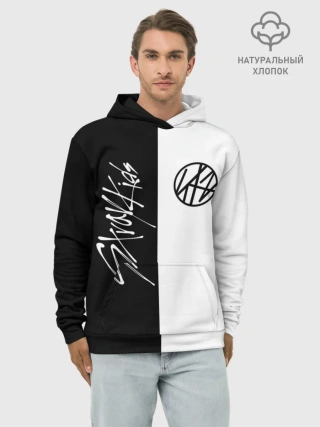 Худи мужской база хлопок / Stray Kids