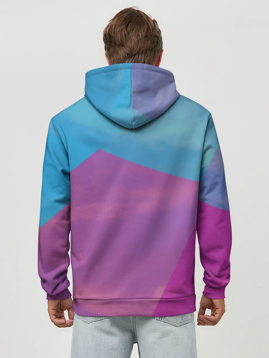 Худи мужской база хлопок / Misato Katsuragi