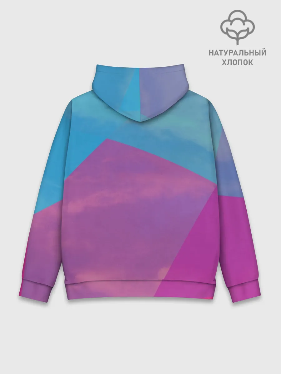 Худи мужской база хлопок / Misato Katsuragi