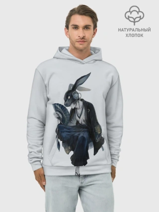 Худи мужской база хлопок / ушки