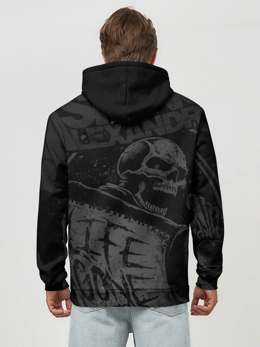 Худи мужской база хлопок / Asking Alexandria