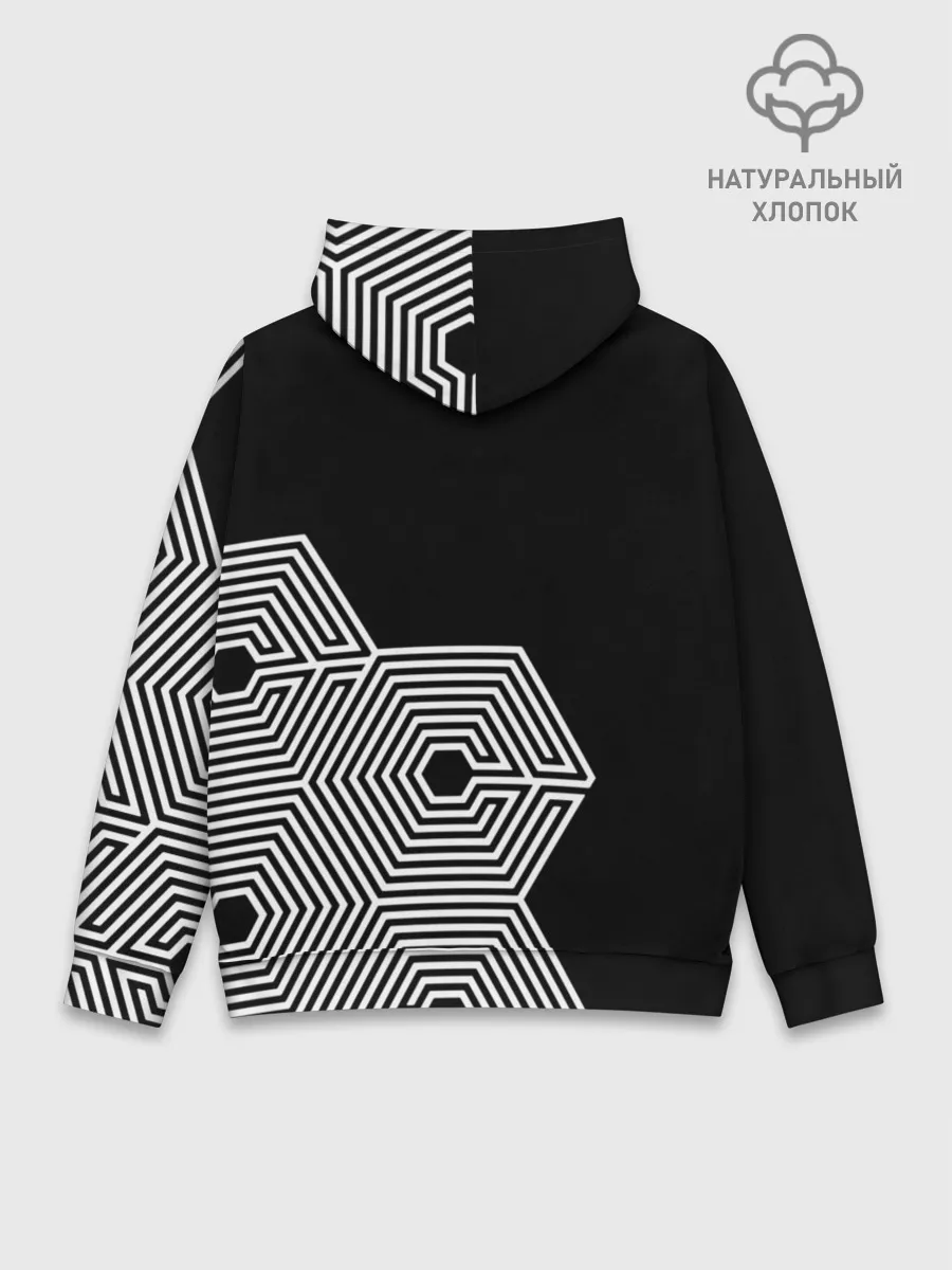 Худи мужской база хлопок / EXO