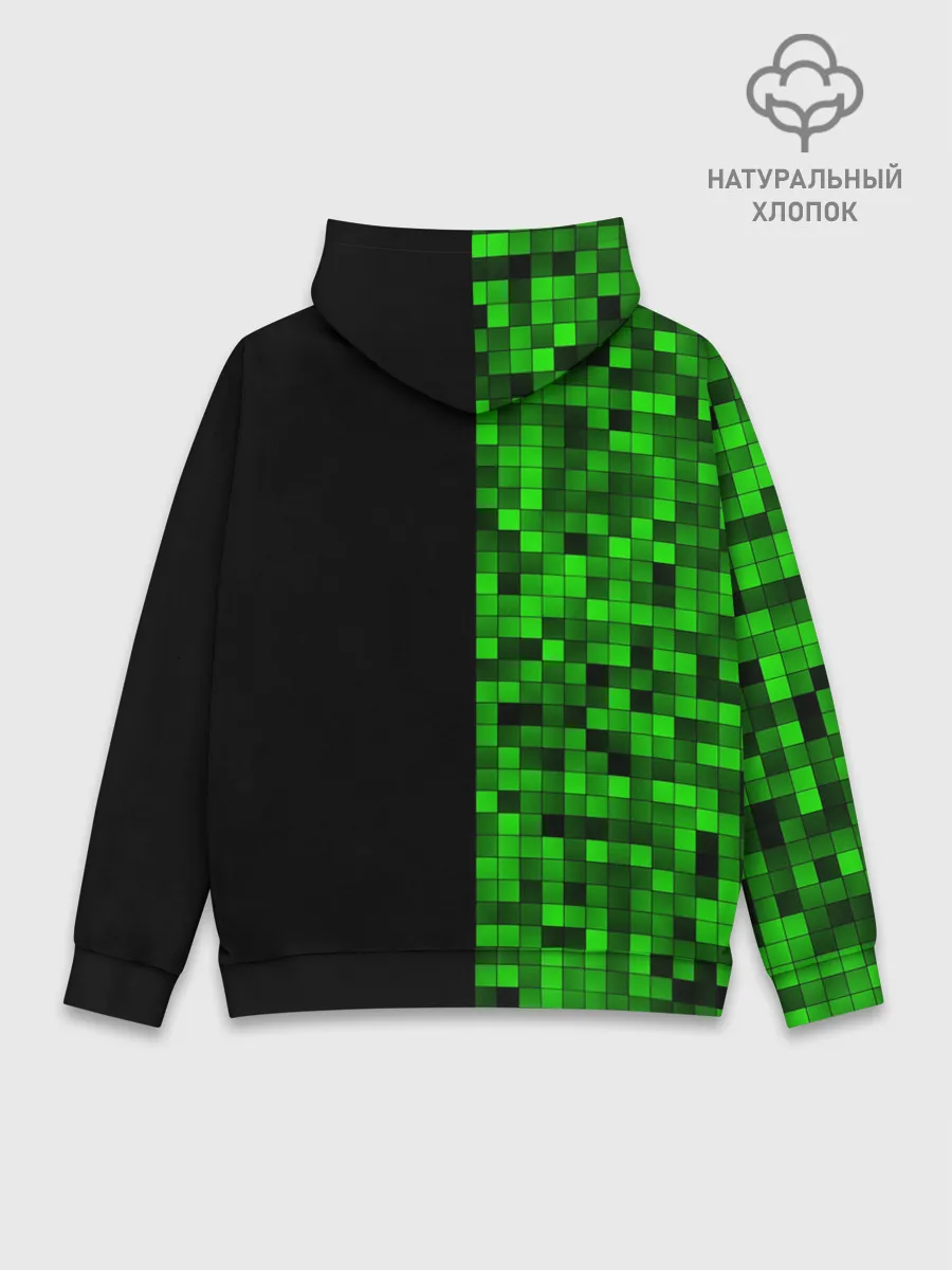 Худи мужской база хлопок / MINECRAFT