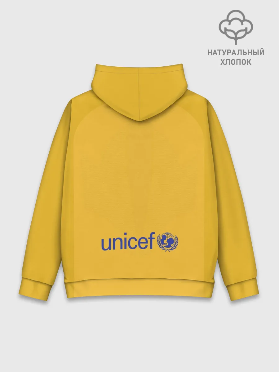 Худи мужской база хлопок / Barcelona 4-th kit 19-20