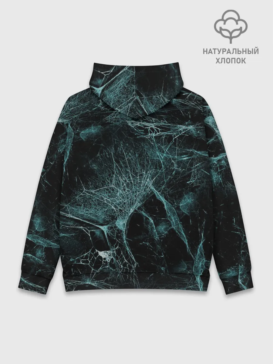 Худи мужской база хлопок / two skulls