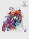 Худи мужской база хлопок / Новогодний CS GO
