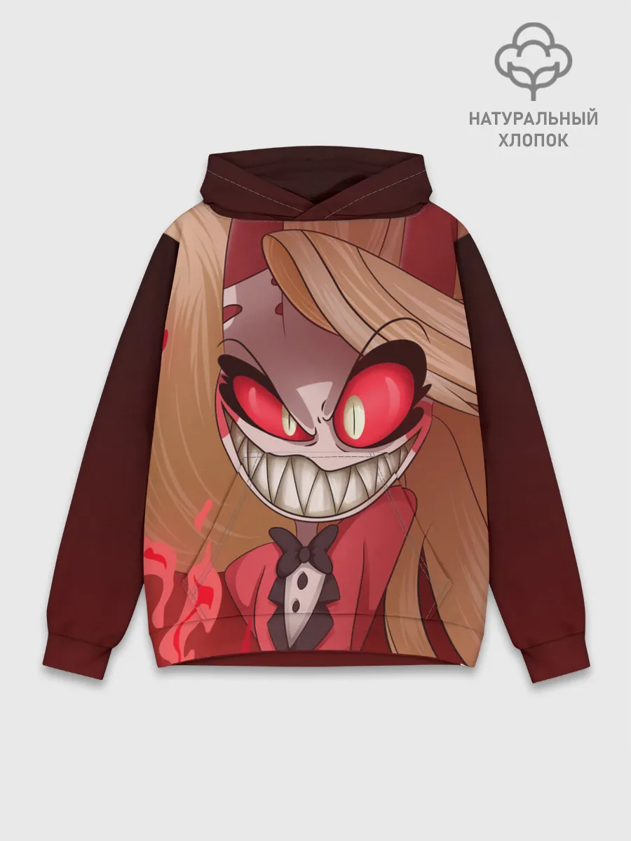 Худи мужской база хлопок / Hazbin Hotel