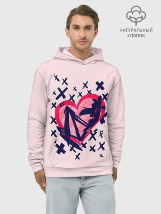 Худи мужской база хлопок / Отель Хазбин