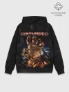 Худи мужской база хлопок / Disturbed