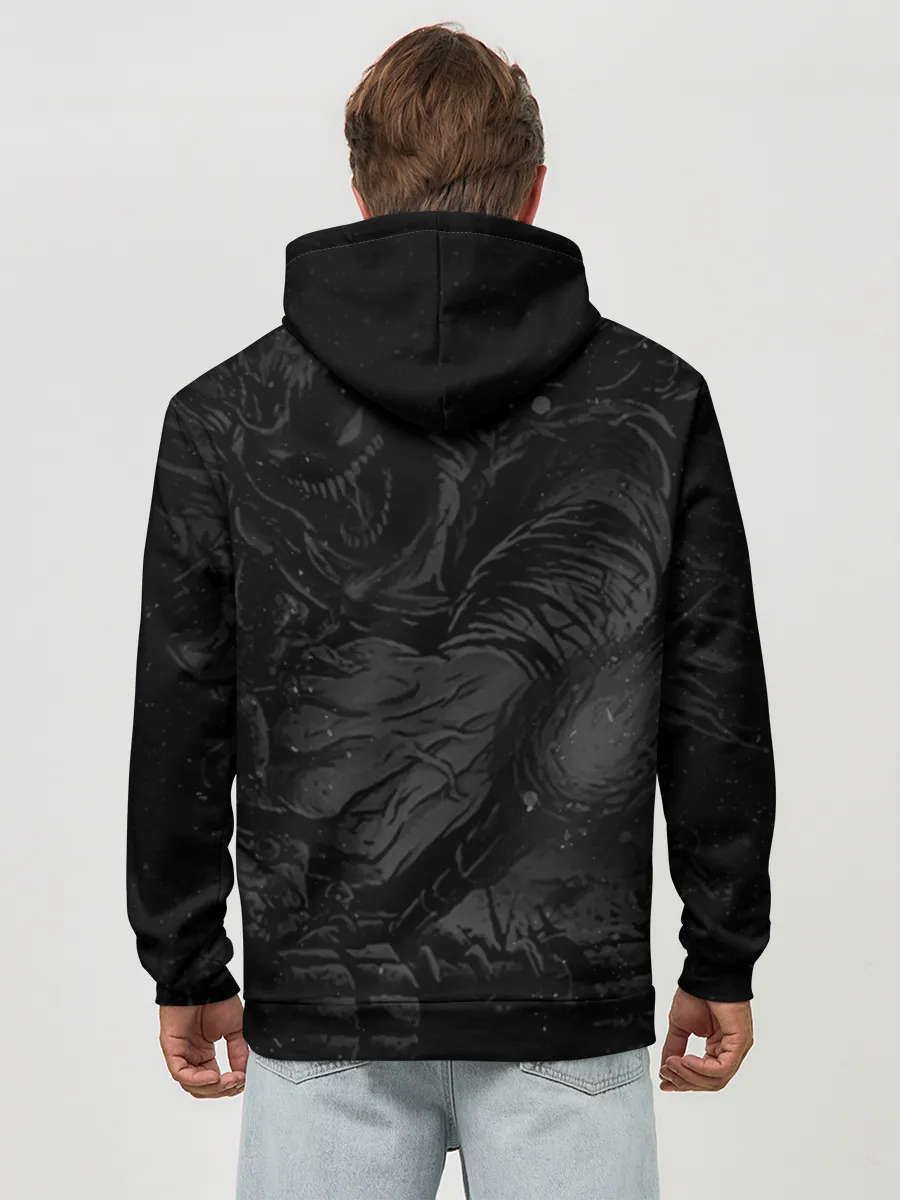 Худи мужской база хлопок / Disturbed