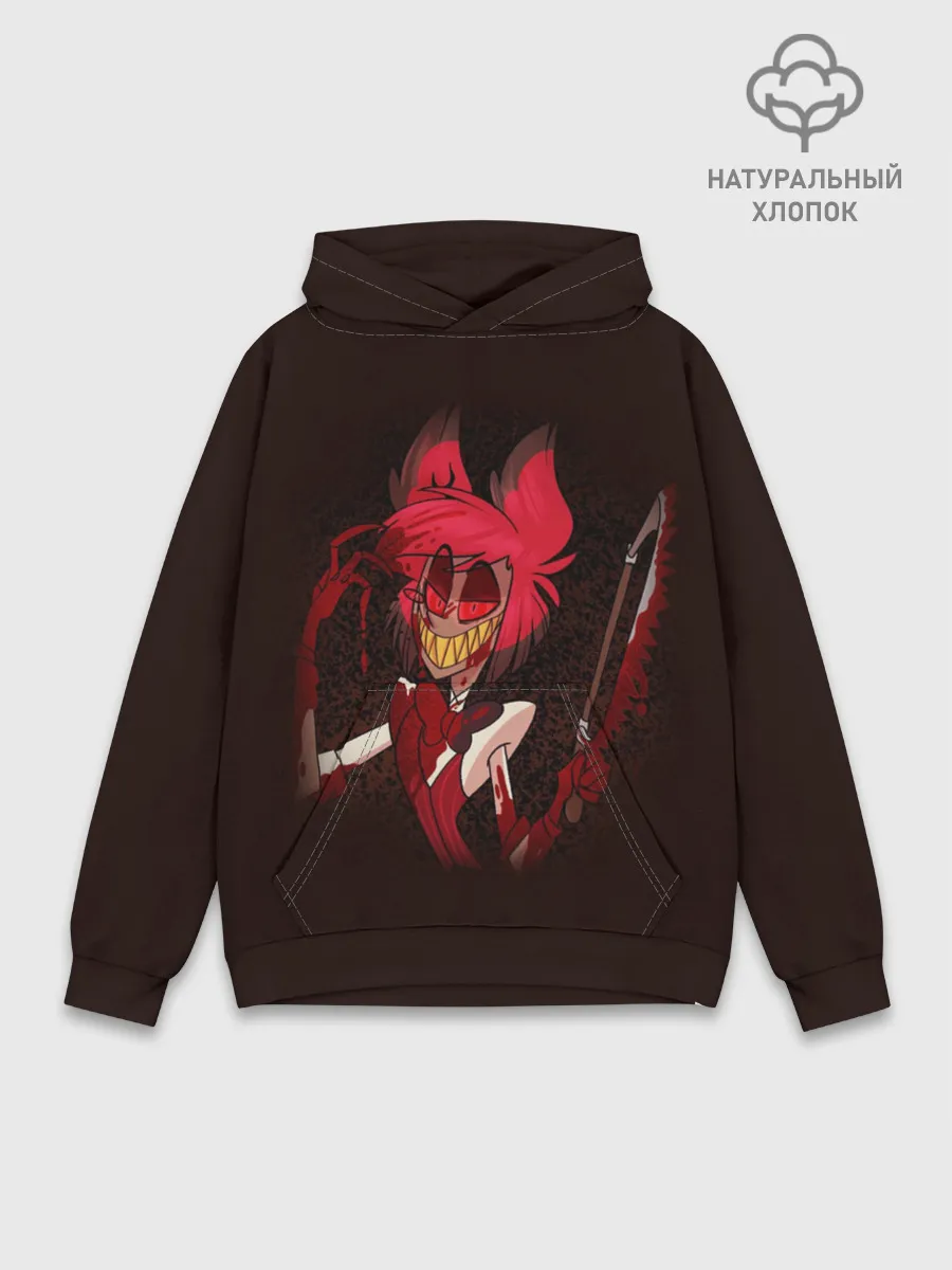Худи мужской база хлопок / Hazbin Hotel