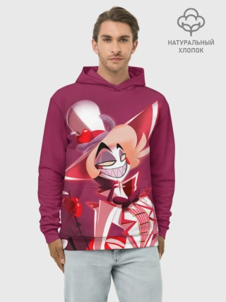 Худи мужской база хлопок / Hazbin Hotel