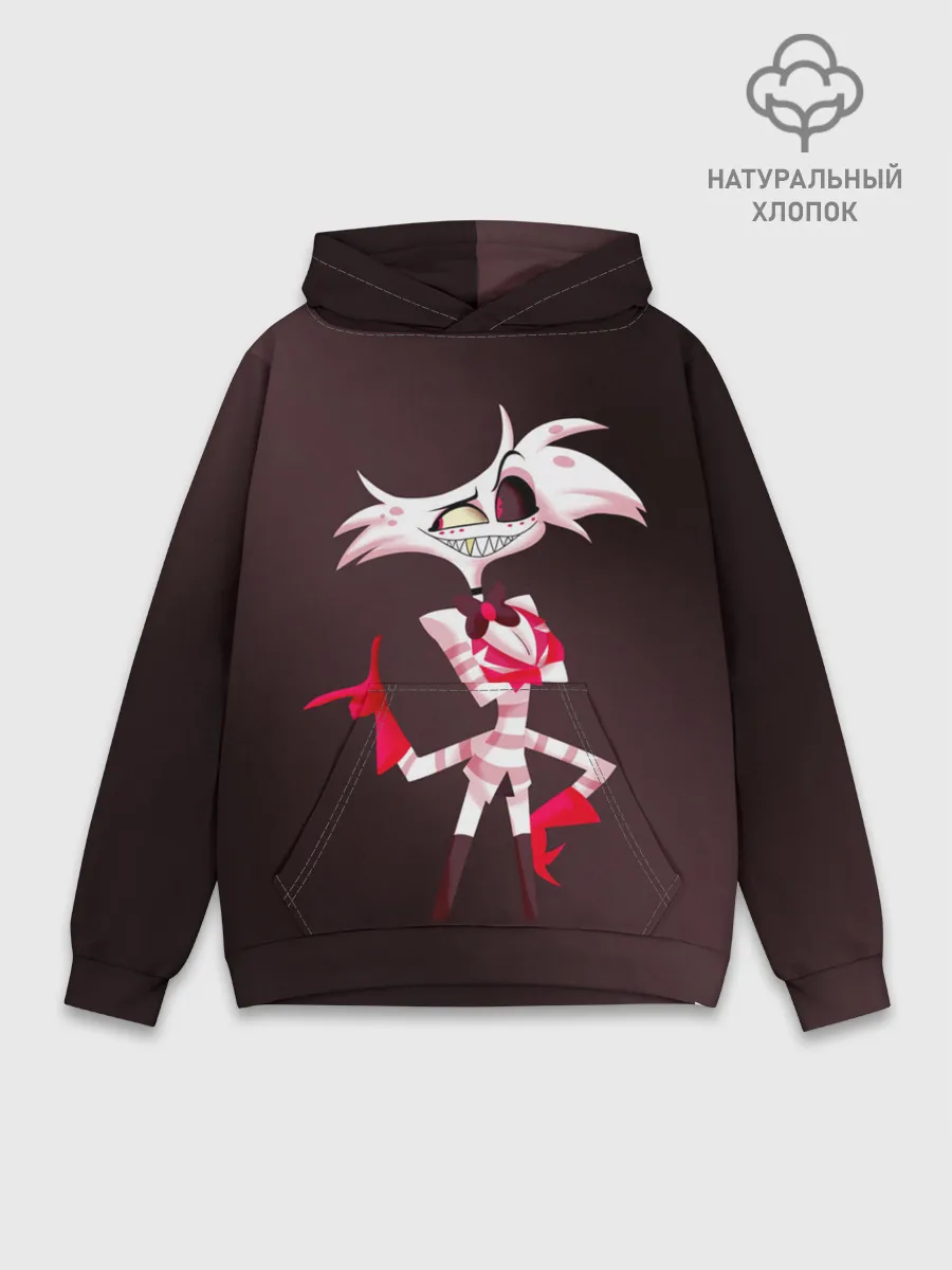 Худи мужской база хлопок / Hazbin Hotel