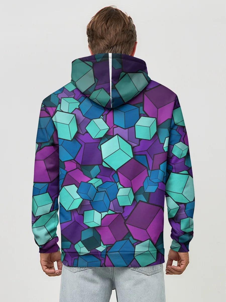 Худи мужской база хлопок / Кубы