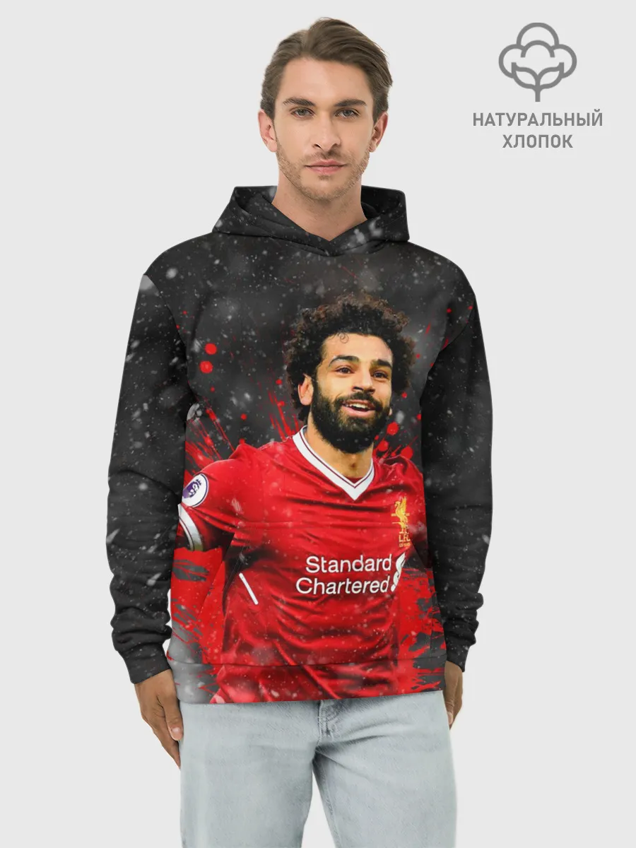 Худи мужской база хлопок / Мохаммед Салах