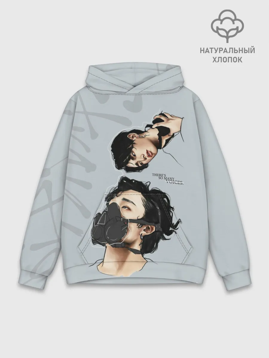 Худи мужской база хлопок / Stray Kids