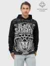 Худи мужской база хлопок / Black Sabbath