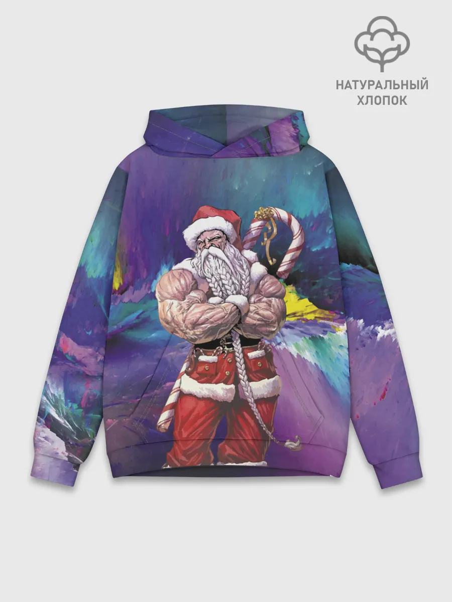 Худи мужской база хлопок / Крутой дед