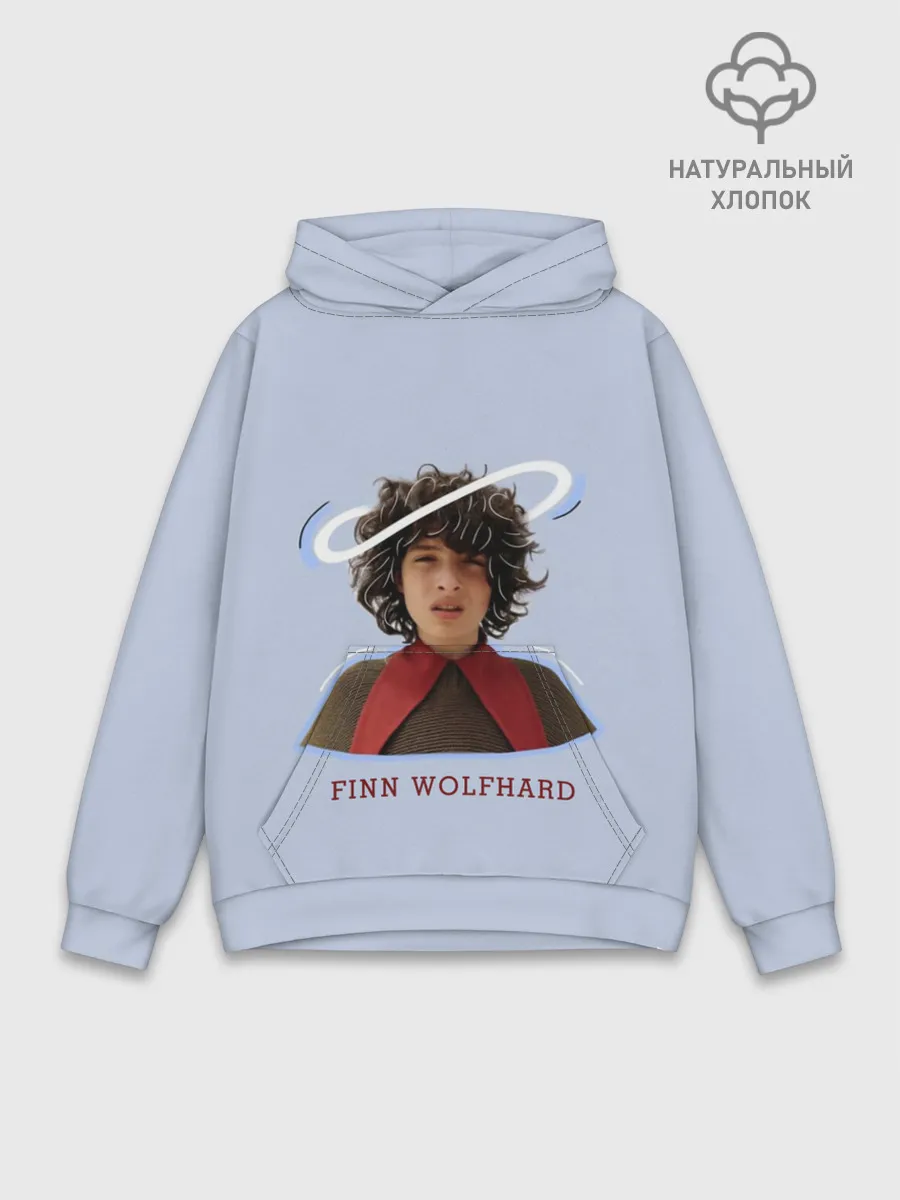 Худи мужской база хлопок / finn wolfhard
