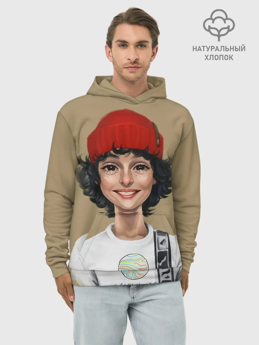 Худи мужской база хлопок / finn wolfhard