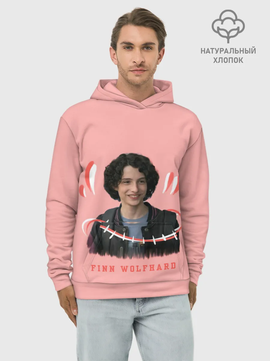 Худи мужской база хлопок / finn wolfhard