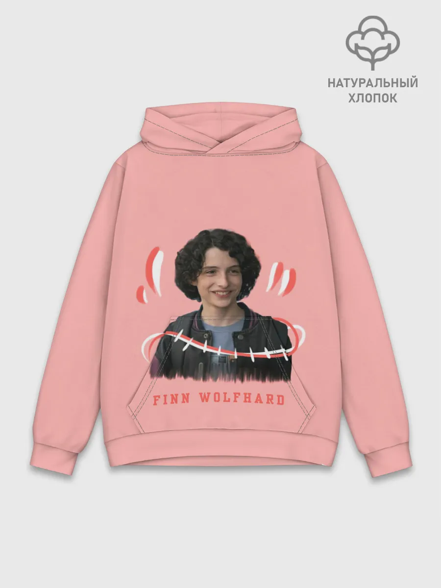 Худи мужской база хлопок / finn wolfhard