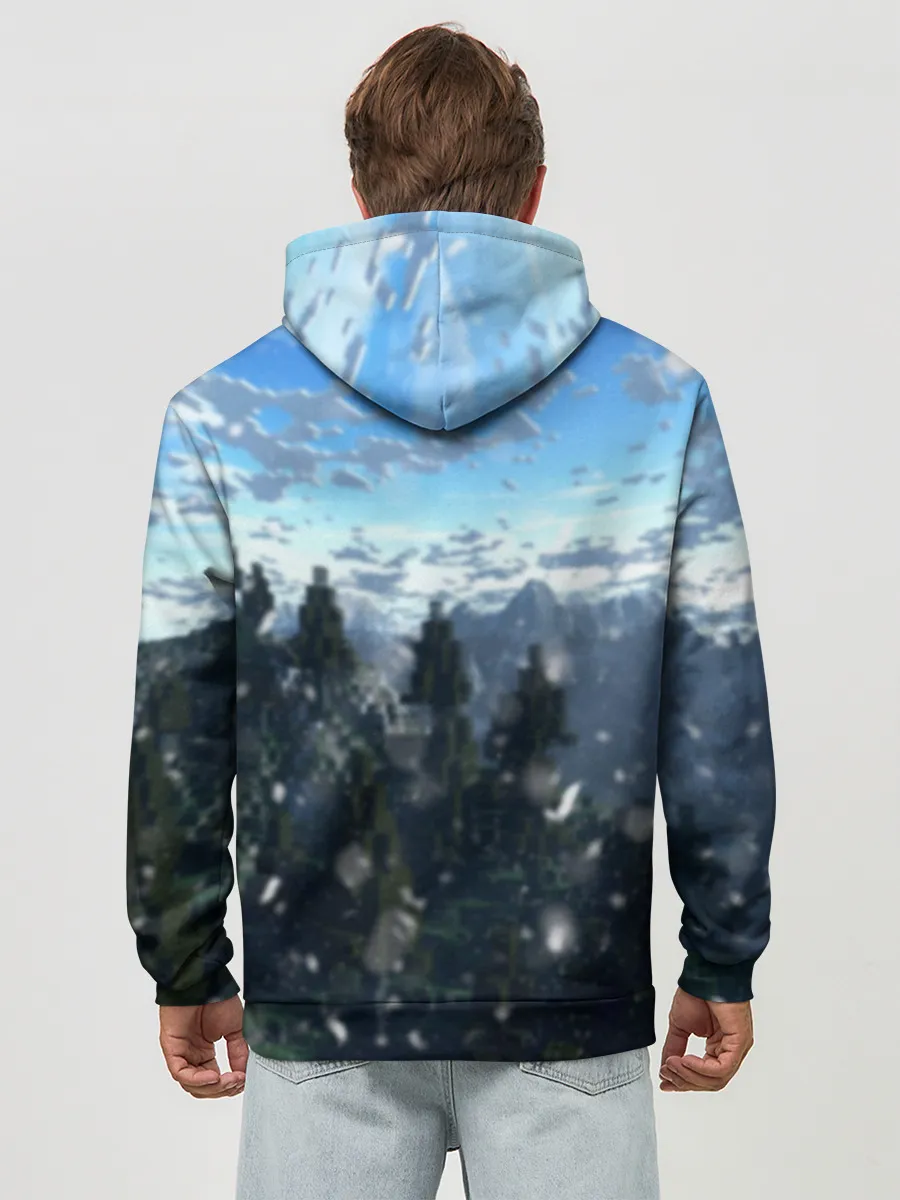 Худи мужской база хлопок / Minecraft / Майнкрафт